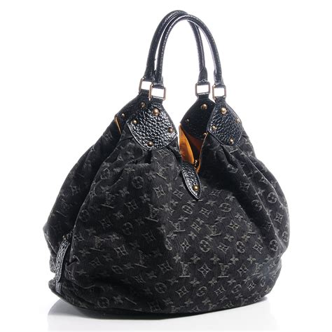 louis vuitton mahina l black|louis vuitton denim mahina.